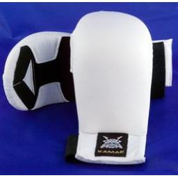 Kamae White Vinyl Mitts