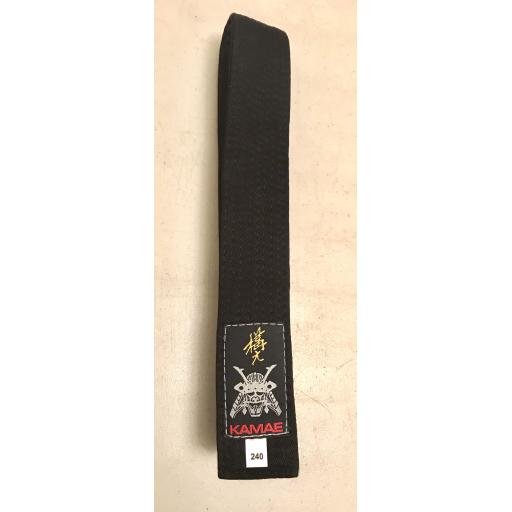 Kamae Cotton Black Belt