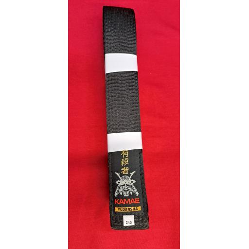 Yudansha Black Belt Range Satin